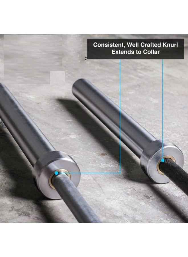 Elite Olympic Bar 220cm - Image 3